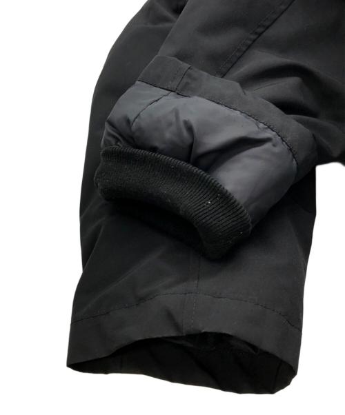 DANTON（ダントン）DANTON (ダントン) FAKE FUR HOODED DOWN JACKET ブラック サイズ:42の古着・服飾アイテム