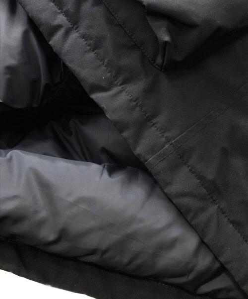 DANTON（ダントン）DANTON (ダントン) FAKE FUR HOODED DOWN JACKET ブラック サイズ:42の古着・服飾アイテム