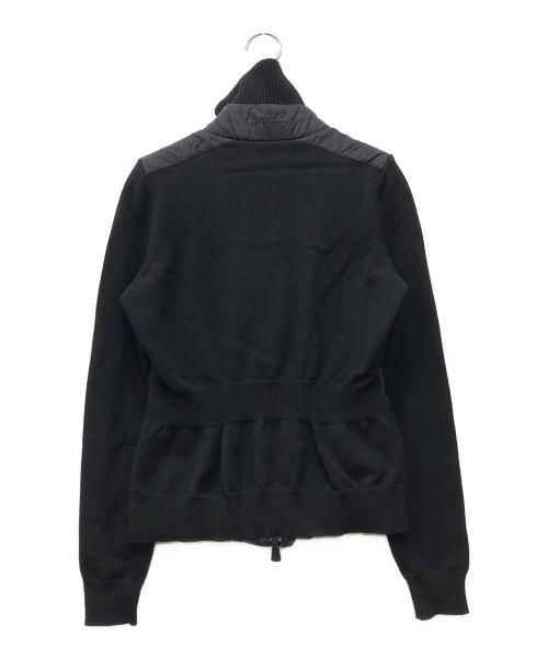 MONCLER（モンクレール）MONCLER (モンクレール) MAGLIONE TRICOTニット切替ダウンジャケット ブラック サイズ:Mの古着・服飾アイテム