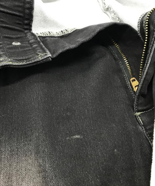 glamb（グラム）glamb (グラム) Knit Sarrouel Denim ブラック サイズ:Lの古着・服飾アイテム