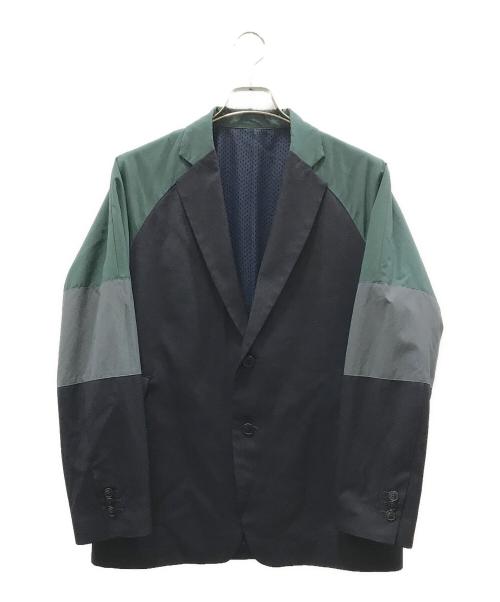 MISTER GENTLE MAN（ミスタージェントルマン）MISTER GENTLE MAN (ミスタージェントルマン) テーラードジャケット ネイビー サイズ:Lの古着・服飾アイテム