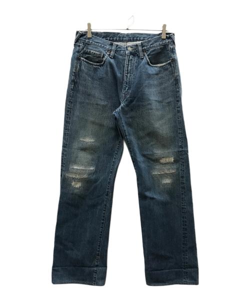 45R（フォーティファイブ・アール）45R (フォーティファイブ・アール) デニムパンツ インディゴ サイズ:W34の古着・服飾アイテム