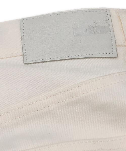 JOHN LAWRENCE SULLIVAN（ジョン ローレンス サリバン）JOHN LAWRENCE SULLIVAN (ジョン ローレンス サリバン) rigid denim slitted pants ホワイト サイズ:Mの古着・服飾アイテム