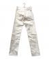 JOHN LAWRENCE SULLIVAN (ジョン ローレンス サリバン) rigid denim slitted pants ホワイト サイズ:M：10000円