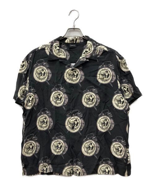WASTED YOUTH（ウェイステッドユース）WASTED YOUTH (ウエステッド ユース) TOKION RAYON ALOHA SHIRT ブラック サイズ:Lの古着・服飾アイテム