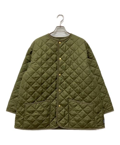 Traditional Weatherwear（トラディショナルウェザーウェア）Traditional Weatherwear (トラディショナルウェザーウェア) キルティングコート カーキ サイズ:34の古着・服飾アイテム