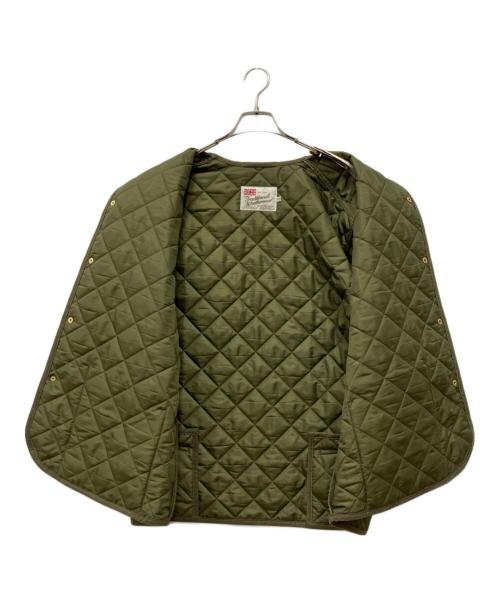 Traditional Weatherwear（トラディショナルウェザーウェア）Traditional Weatherwear (トラディショナルウェザーウェア) キルティングコート カーキ サイズ:34の古着・服飾アイテム