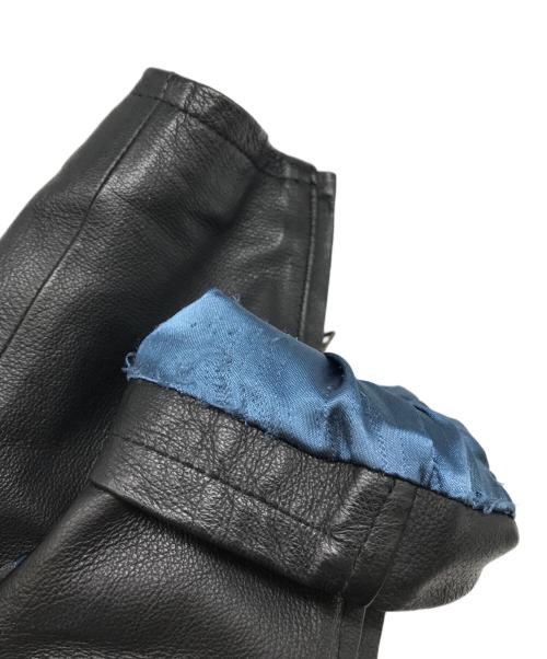 HARLEY-DAVIDSON（ハーレーダビッドソン）HARLEY-DAVIDSON (ハーレーダビッドソン) シングルレザーライダースジャケット ブラック サイズ:Sの古着・服飾アイテム