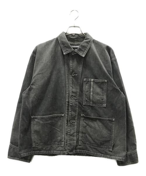 NEIGHBORHOOD（ネイバーフッド）NEIGHBORHOOD (ネイバーフッド) デニムジャケット グレー サイズ:Mの古着・服飾アイテム