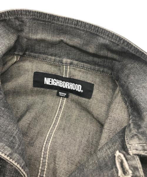 NEIGHBORHOOD（ネイバーフッド）NEIGHBORHOOD (ネイバーフッド) デニムジャケット グレー サイズ:Mの古着・服飾アイテム