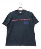 ALL SPORTオールスポーツ）の古着「stuppid is as stupid does tee」｜ネイビー