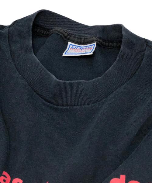 ALL SPORT（オールスポーツ）ALL SPORT (オールスポーツ) stuppid is as stupid does tee ネイビー サイズ:Lの古着・服飾アイテム