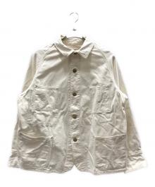 BONCOURA（ボンクラ）の古着「カバーオール」｜アイボリー