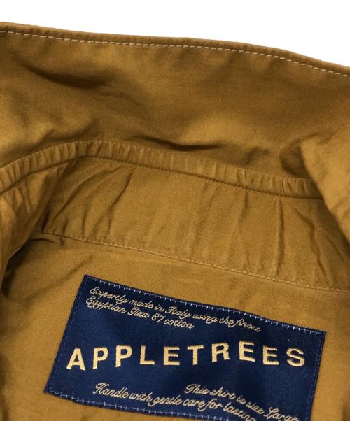 APPLETREES（アップルツリーズ）APPLETREES (アップルツリーズ) OPEN TRAVELER SHIRTS ベージュ サイズ:Lの古着・服飾アイテム