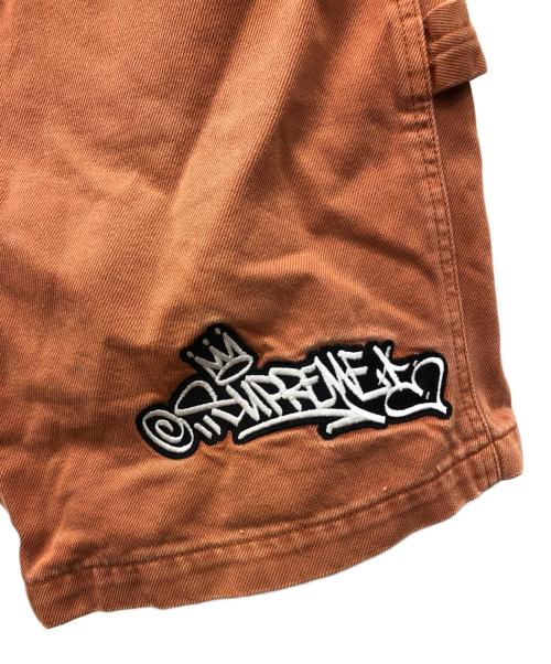 SUPREME（シュプリーム）SUPREME (シュプリーム) HANDSTYLE DENIM PAINTER SHORT オレンジ サイズ: 76cm (W30)の古着・服飾アイテム