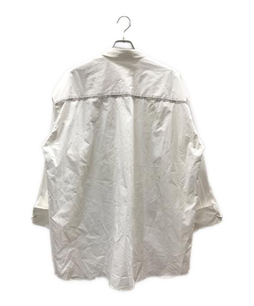 JOSE MOON（ジョゼムーン）JOSE MOON (ジョゼムーン) ロングシャツ ホワイト サイズ:FREEの古着・服飾アイテム