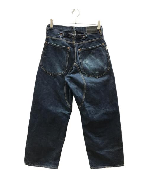 SUGARHILL（シュガーヒル）SUGARHILL (シュガーヒル) CLASSIC DOUBLE KNEE DENIM TROUSERS ネイビー サイズ:W30の古着・服飾アイテム