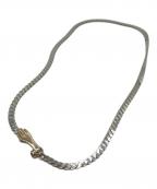PALAパラ）の古着「braid chain hand Necklace」｜ブラック