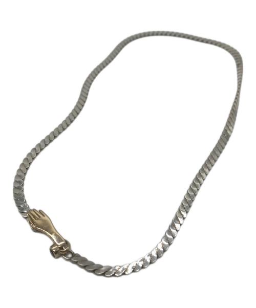 PALA（パラ）PALA (パラ) braid chain hand Necklace ブラック サイズ:下記参照の古着・服飾アイテム