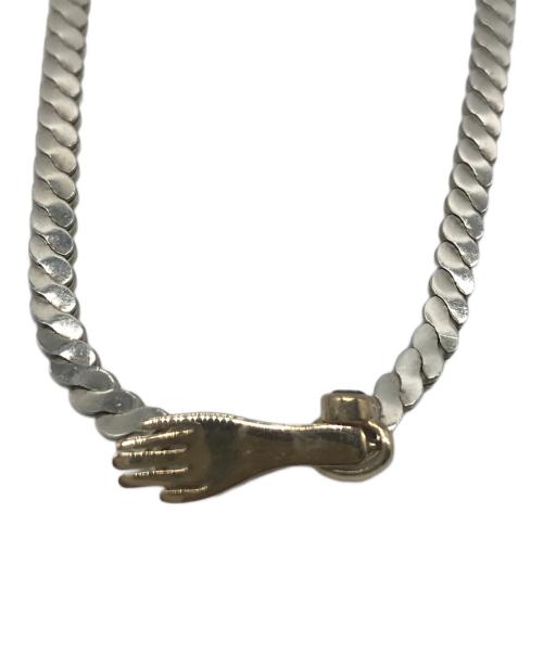 PALA（パラ）PALA (パラ) braid chain hand Necklace ブラック サイズ:下記参照の古着・服飾アイテム