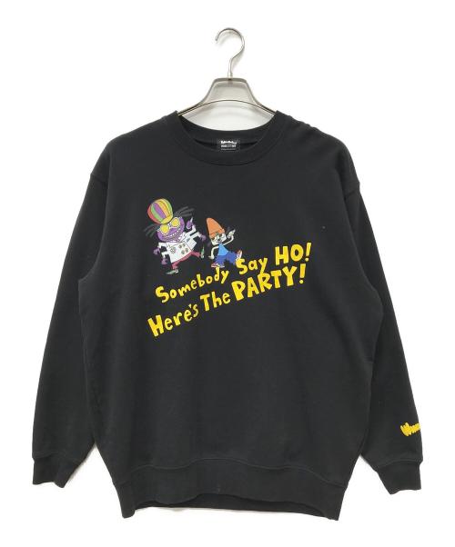 WIND AND SEA（ウィンダンシー）WIND AND SEA (ウィンダンシー) プリントスウェット ブラック サイズ:Lの古着・服飾アイテム