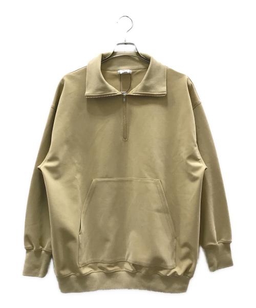 THE SHINZONE（ザ シンゾーン）THE SHINZONE (ザ シンゾーン) FIBRIL TWILL HALF ZIP ベージュ サイズ:F0の古着・服飾アイテム
