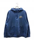 NIKE×SUPREMEナイキ×シュプリーム）の古着「Half Zip Hooded Sweatshirt」｜ブルー