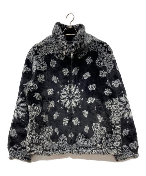 SUPREME（シュプリーム）Supreme (シュプリーム) Bandana Faux Fur Bomber Jacket ブラック サイズ:Lの古着・服飾アイテム