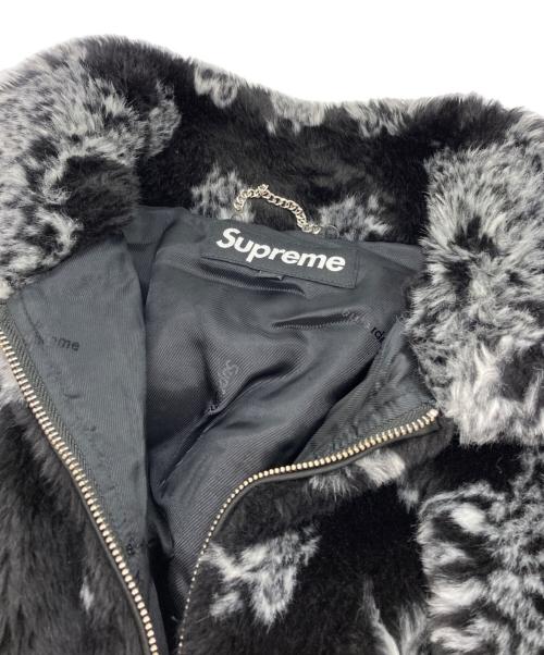 SUPREME（シュプリーム）Supreme (シュプリーム) Bandana Faux Fur Bomber Jacket ブラック サイズ:Lの古着・服飾アイテム