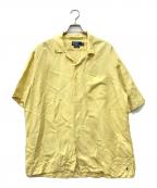 POLO RALPH LAURENポロ・ラルフローレン）の古着「オープンカラーシャツ」｜イエロー