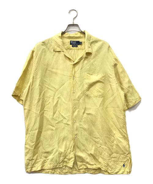 POLO RALPH LAUREN（ポロ・ラルフローレン）POLO RALPH LAUREN (ポロ・ラルフローレン) オープンカラーシャツ イエロー サイズ:XLの古着・服飾アイテム