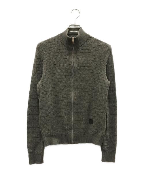 LOUIS VUITTON（ルイ ヴィトン）LOUIS VUITTON (ルイ ヴィトン) ダミエ ドライバーズニット ブラウン サイズ:Sの古着・服飾アイテム