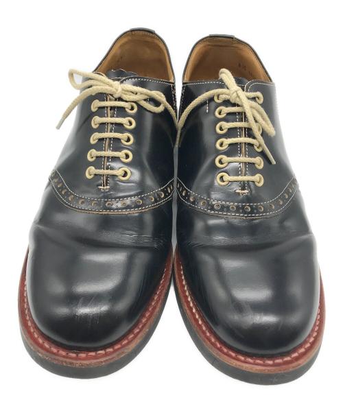 REGAL（リーガル）REGAL (リーガル) GLAD HAND (グラッドハンド) サドルシューズ ブラック サイズ:27の古着・服飾アイテム