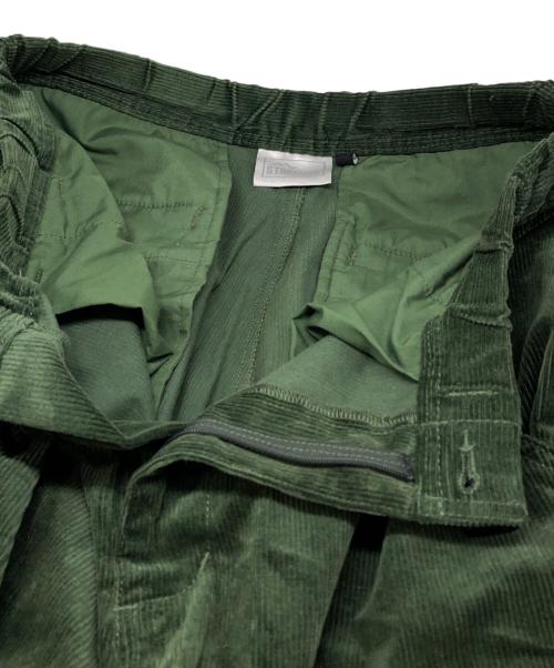 STABRIDGE（スタブリッジ）STABRIDGE (スタブリッジ) コーデュロイカーゴパンツｖ グリーン サイズ:Mの古着・服飾アイテム