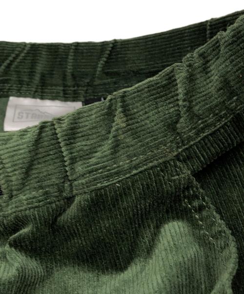STABRIDGE（スタブリッジ）STABRIDGE (スタブリッジ) コーデュロイカーゴパンツｖ グリーン サイズ:Mの古着・服飾アイテム