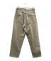 AURALEE (オーラリー) HARD TWIST FADED BROWN DENIM WIDE PANTS ブラウン サイズ:W32：26000円