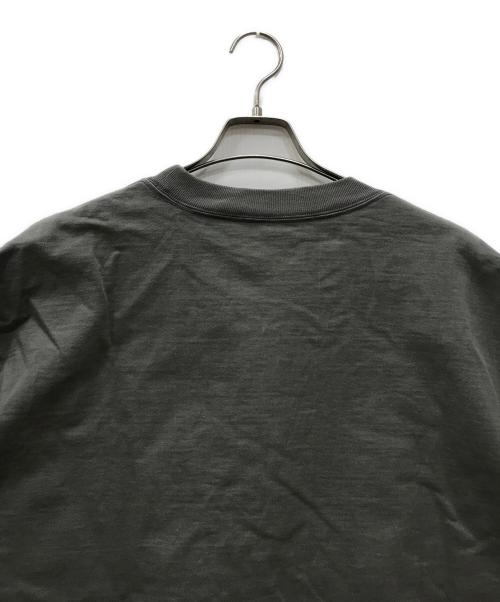 AURALEE（オーラリー）AURALEE (オーラリー) HEAVY WEIGHT TEE グレー サイズ:5の古着・服飾アイテム