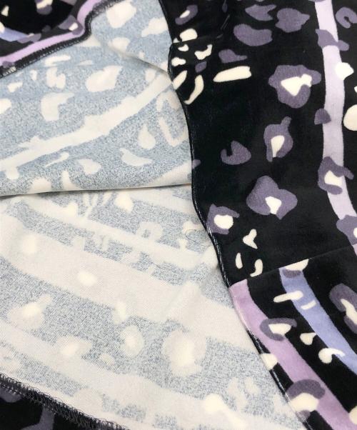 LEONARD SPORT（レオナール スポーツ）LEONARD SPORT (レオナール スポーツ) 長袖ベロアワンピース ブラック サイズ:40の古着・服飾アイテム