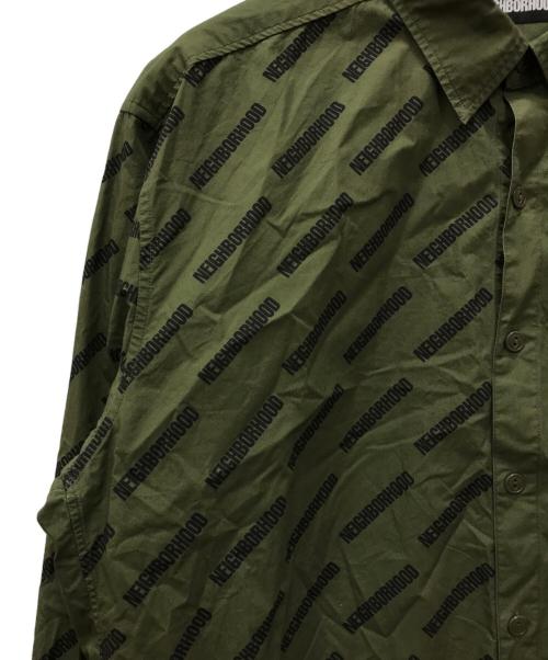 NEIGHBORHOOD（ネイバーフッド）NEIGHBORHOOD (ネイバーフッド) C-SHIRT LS カーキ サイズ:Mの古着・服飾アイテム