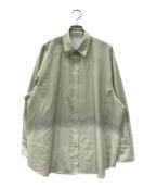 CLANEクラネ）の古着「GRADATION SHIRT」｜グリーン