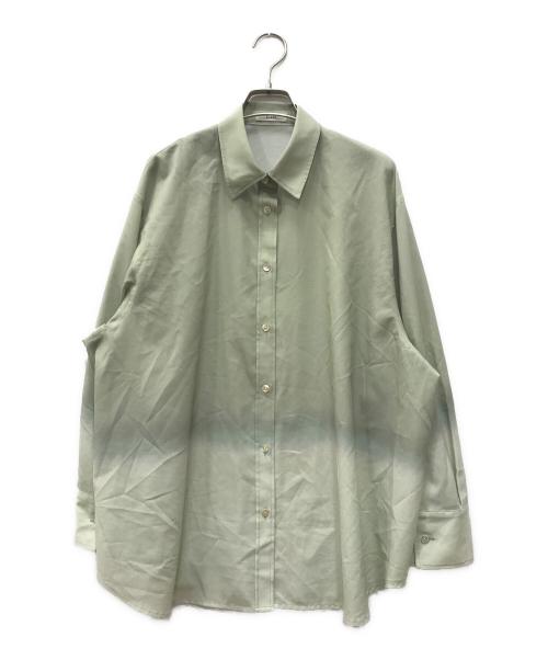 CLANE（クラネ）CLANE (クラネ) GRADATION SHIRT グリーン サイズ:Mの古着・服飾アイテム