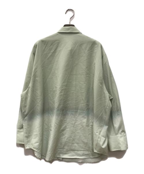CLANE（クラネ）CLANE (クラネ) GRADATION SHIRT グリーン サイズ:Mの古着・服飾アイテム