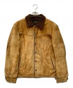 TENDERLOINテンダーロイン）の古着「T-SADDLE SUIED JKT」｜ベージュ