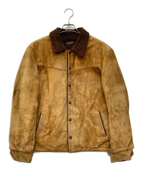 TENDERLOIN（テンダーロイン）TENDERLOIN (テンダーロイン) T-SADDLE SUIED JKT ベージュ サイズ:Sの古着・服飾アイテム