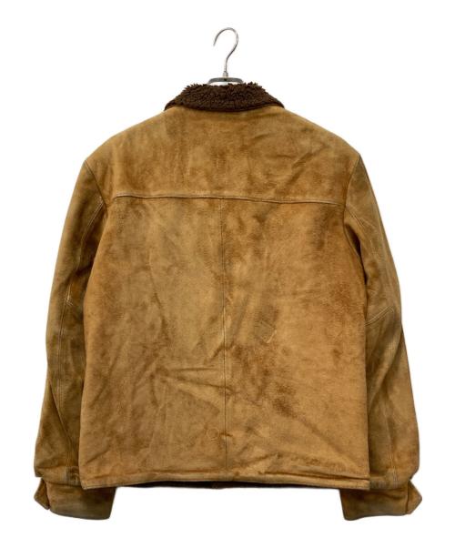 TENDERLOIN（テンダーロイン）TENDERLOIN (テンダーロイン) T-SADDLE SUIED JKT ベージュ サイズ:Sの古着・服飾アイテム