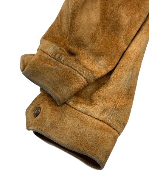 TENDERLOIN（テンダーロイン）TENDERLOIN (テンダーロイン) T-SADDLE SUIED JKT ベージュ サイズ:Sの古着・服飾アイテム