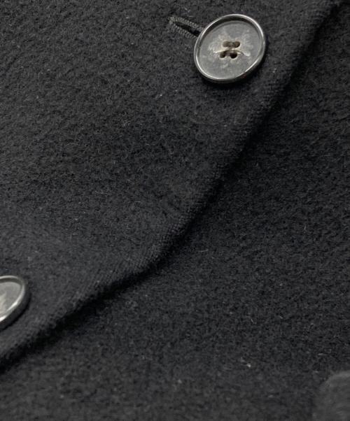 MaxMara（マックスマーラ）MaxMara (マックスマーラ) ウールチェスターコート ブラック サイズ:42の古着・服飾アイテム