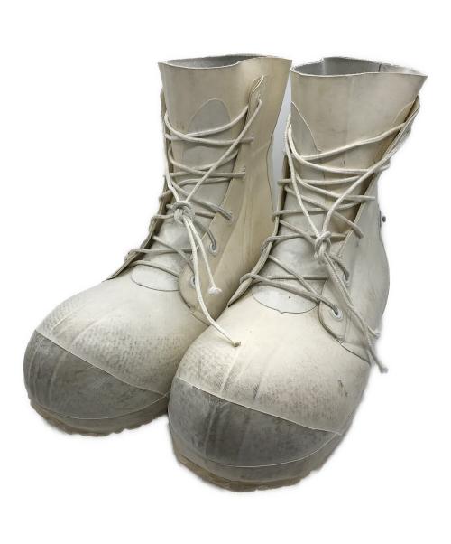 US ARMY（ユーエスアーミー）US ARMY (ユーエスアーミー) MICKEY MOUSE BUNNY BOOTS ホワイト サイズ:12Rの古着・服飾アイテム