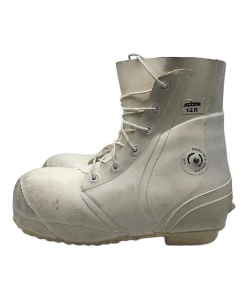 US ARMY（ユーエスアーミー）US ARMY (ユーエスアーミー) MICKEY MOUSE BUNNY BOOTS ホワイト サイズ:12Rの古着・服飾アイテム