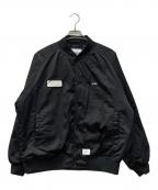 WTAPSダブルタップス）の古着「TEAM JACKET NYLONT WILL」｜ブラック